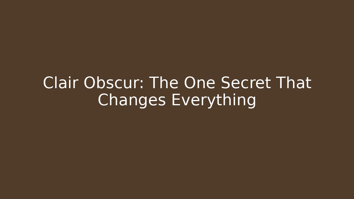 Clair Obscur: The One Secret That Changes Everything - Felix Cat Insurance