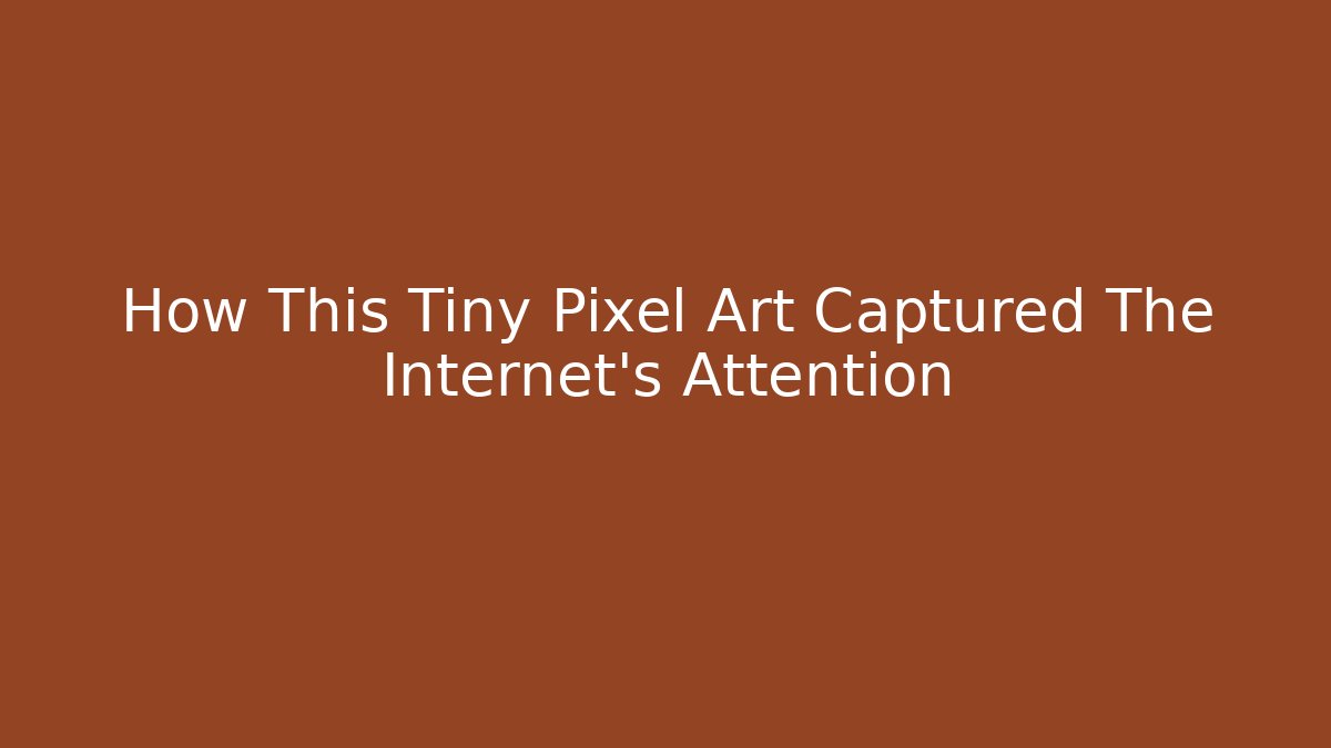 How This Tiny Pixel Art Captured The Internet's Attention - Felix Cat Insurance