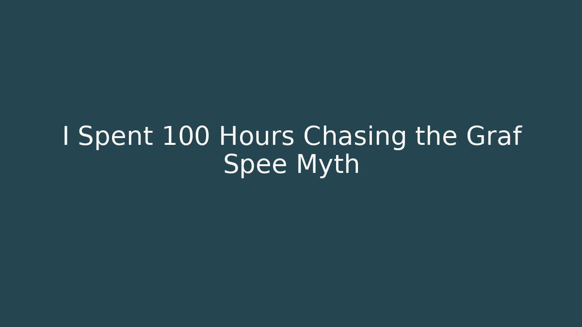 I Spent 100 Hours Chasing the Graf Spee Myth