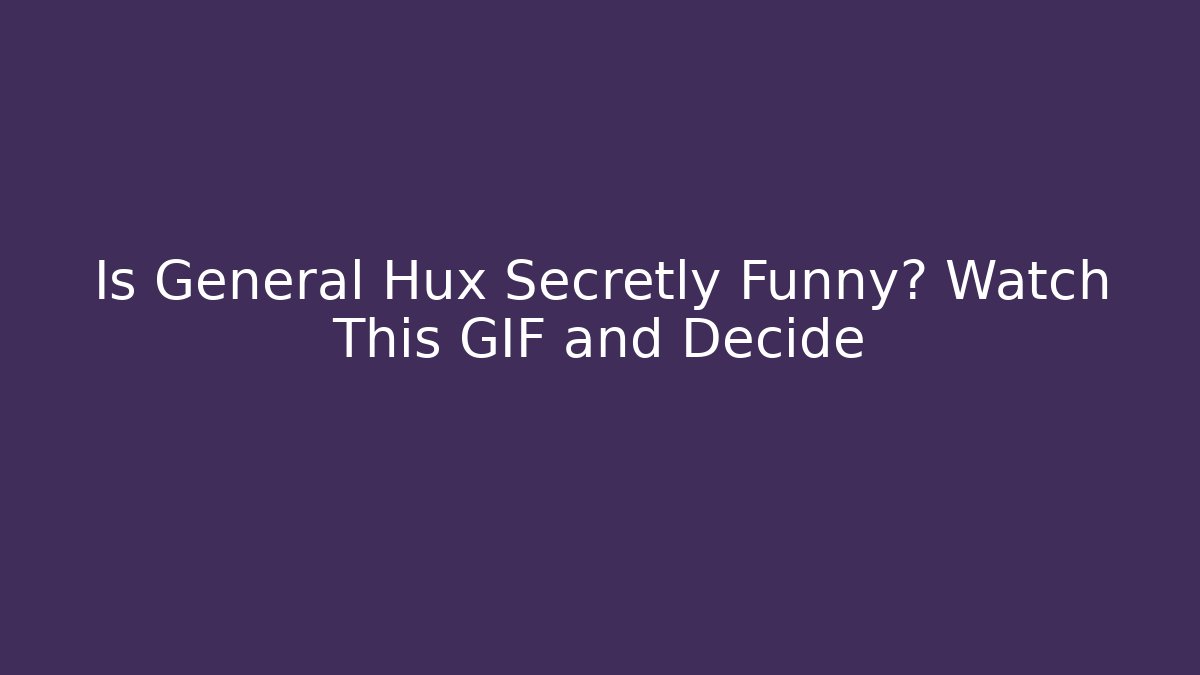 Is General Hux Secretly Funny? Watch This GIF and Decide