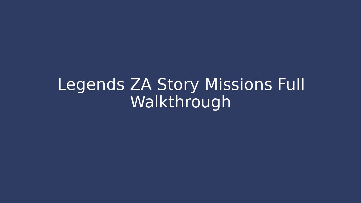 Legends ZA Story Missions Full Walkthrough - Felix Cat Insurance