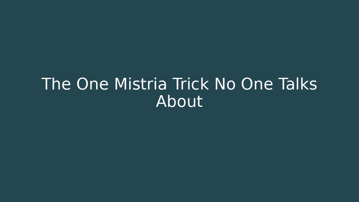 The One Mistria Trick No One Talks About - Felix Cat Insurance