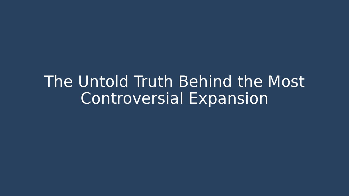 The Untold Truth Behind the Most Controversial Expansion