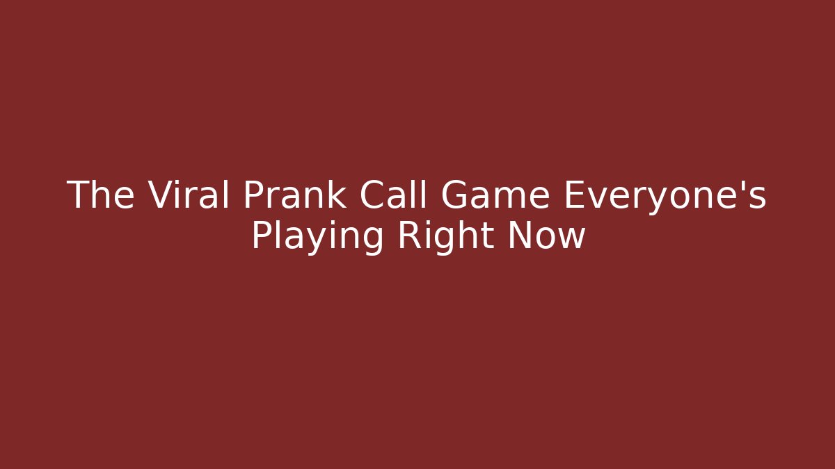 The Viral Prank Call Game Everyone's Playing Right Now - Felix Cat Insurance