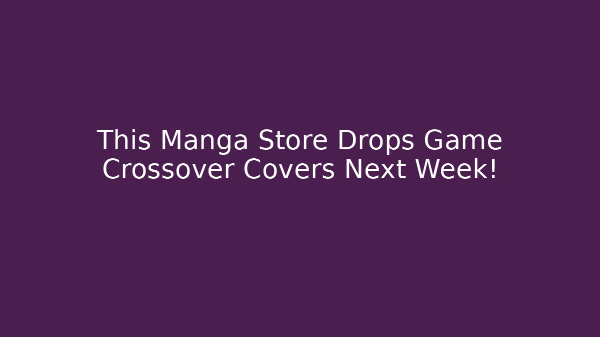manga store online