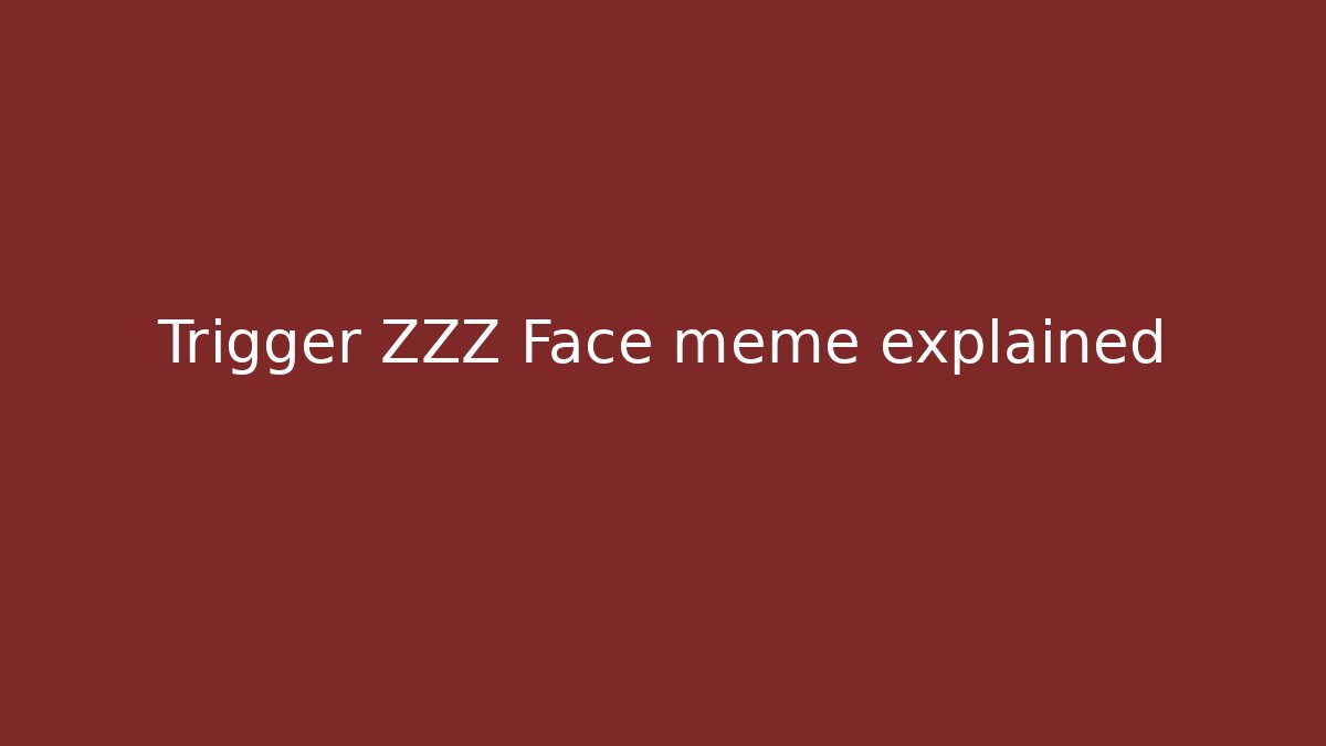 Trigger ZZZ Face meme explained - Felix Cat Insurance