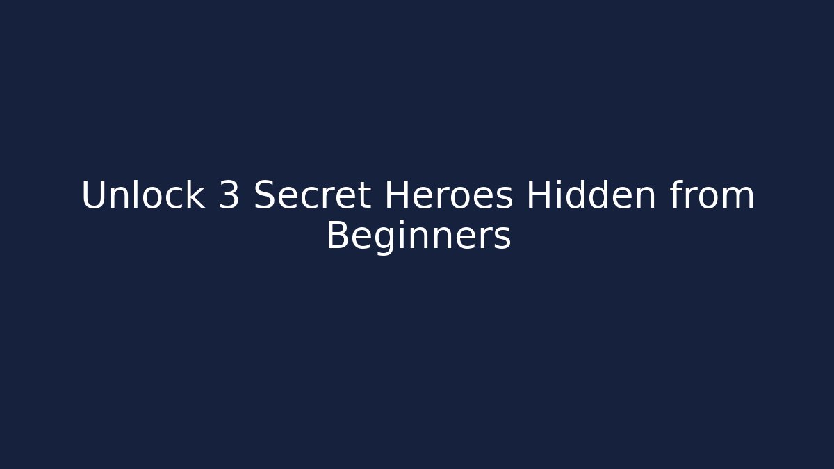 Unlock 3 Secret Heroes Hidden from Beginners - Felix Cat Insurance