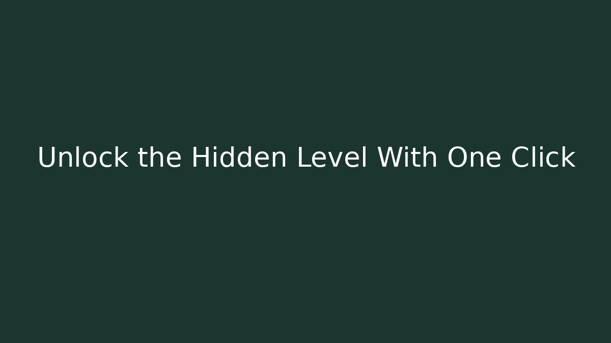Unlock the Hidden Level With One Click - Felix Cat Insurance