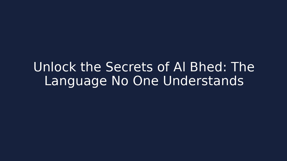 Unlock the Secrets of Al Bhed: The Language No One Understands