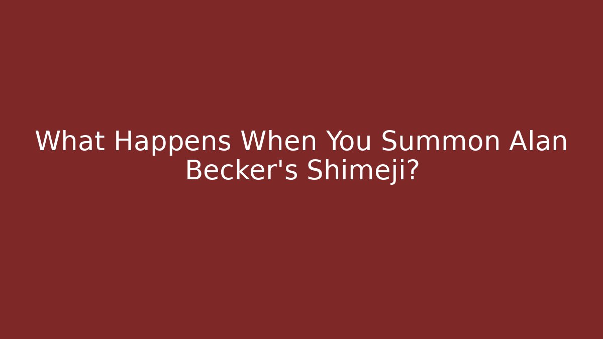 What Happens When You Summon Alan Becker's Shimeji? - Felix Cat Insurance
