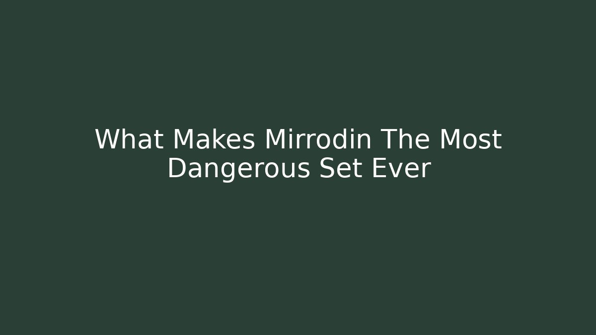 What Makes Mirrodin The Most Dangerous Set Ever