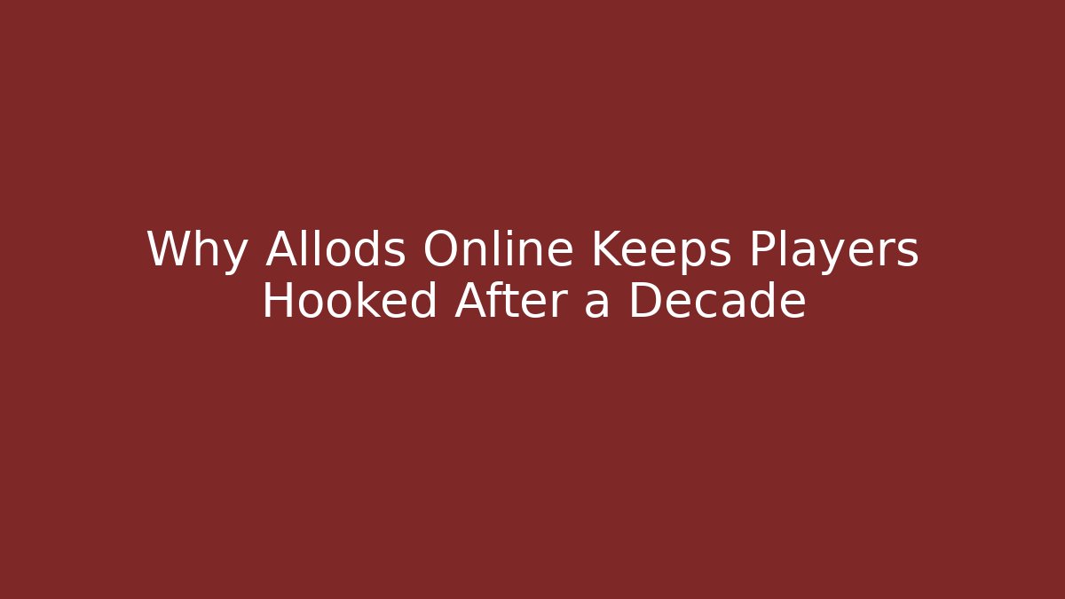 Why Allods Online Keeps Players Hooked After a Decade - Felix Cat Insurance