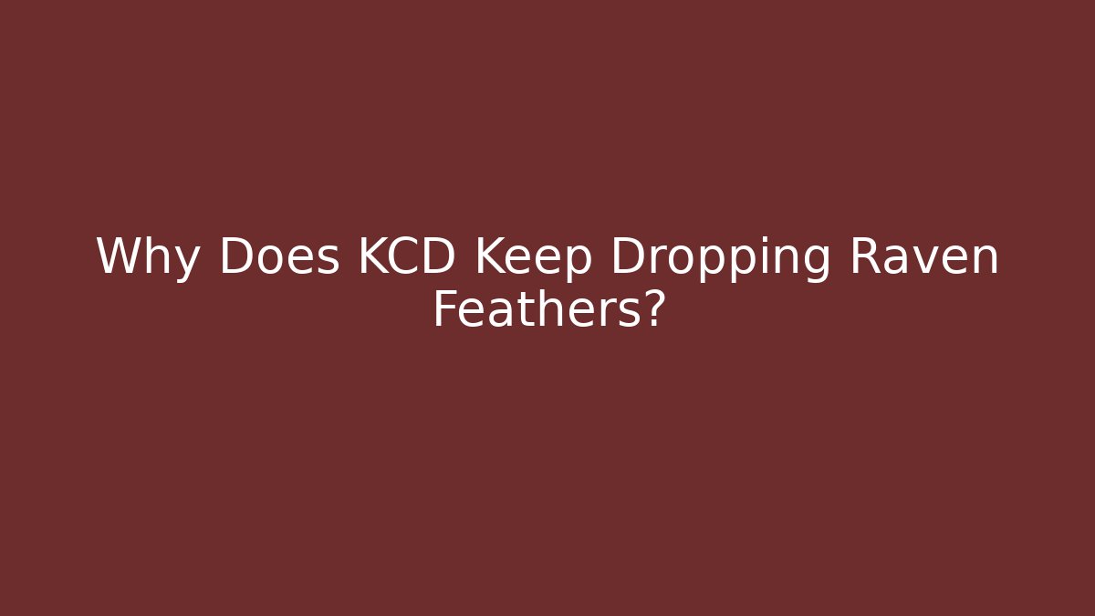 kcd raven feathers