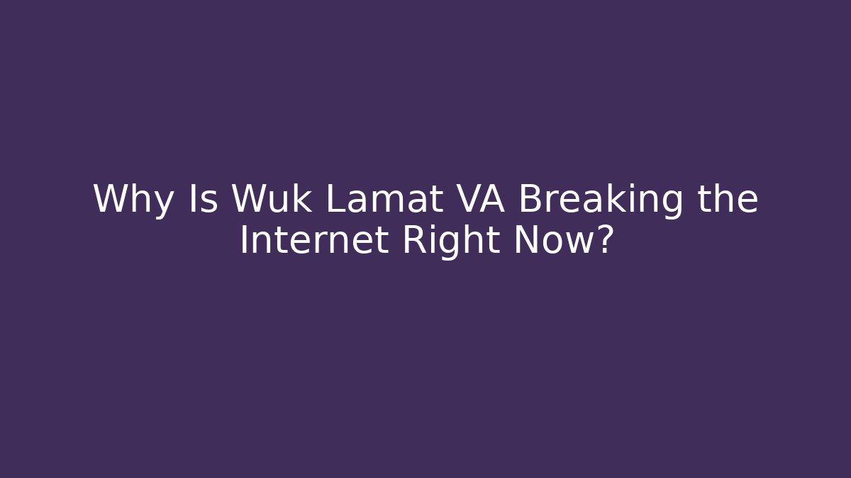 Why Is Wuk Lamat VA Breaking the Internet Right Now?