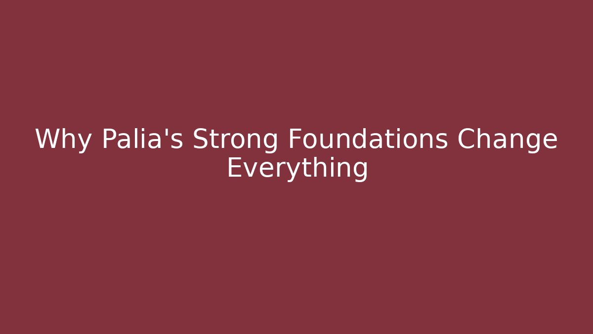 Why Palia's Strong Foundations Change Everything