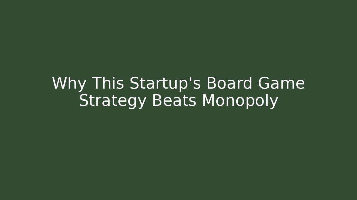 Why This Startup’s Board Game Strategy Beats Monopoly - Felix Cat Insurance