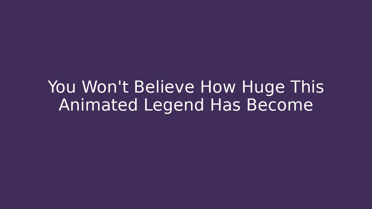 You Won’t Believe How Huge This Animated Legend Has Become - Felix Cat Insurance